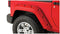 Bushwacker 07-18 Jeep Wrangler Pocket Style Flares 2pc Fits 2-Door Sport Utility Only - Black