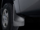 WeatherTech 14+ Chevrolet Silverado No Drill Mudflaps - Black