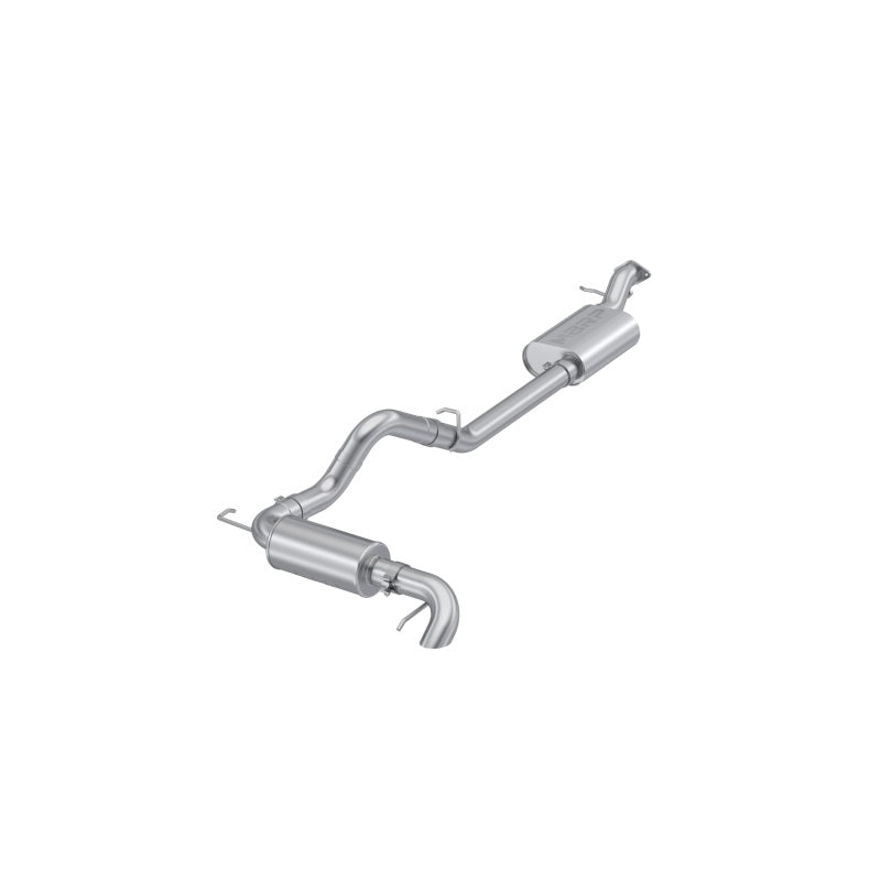 MBRP 2021-2023 Ford Bronco 2.3L/2.7L Stainless Steel 3in Cat-Back, Single High Clearance Rear Exit