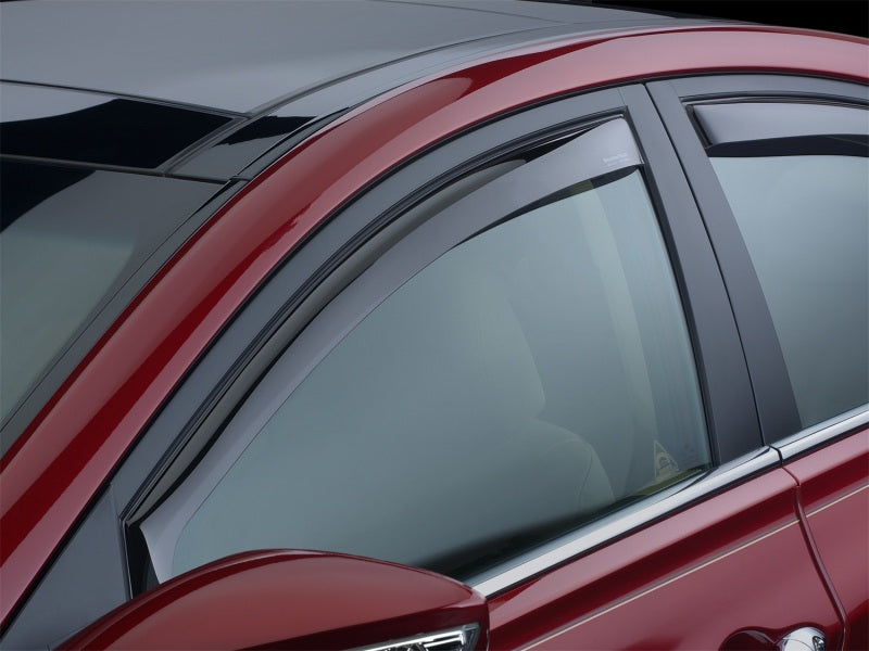 WeatherTech 08-12 Honda Accord Front Side Window Deflectors - Dark Smoke