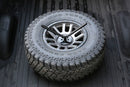 Fabtech Universal Spare Tire Flat Mount - Black