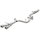 MagnaFlow 13 Hyundai Veloster 1.6L Turbo Dual Center Rear Exit Stainless Cat Back Perf Exhaust