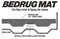 BedRug 2019+ Dodge Ram 5.7ft Bed Mat (Use w/Spray-In & Non-Lined Bed)