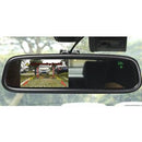 BOYO VTM43TC - Replacement Rear-View Mirror with 4.3" TFT-LCD Backup Camera Monitor and Temperature/Compass Display - Installations Unlimited