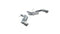 MBRP 16-19 Chevrolet Camaro SS Dual Rear Exit Axle Back w/ 4.5in OD Tips - T409 (Non NPP Models)