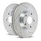 Power Stop 17-18 Mercedes-Benz C43 AMG Front Evolution Drilled & Slotted Rotors - Pair