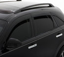 AVS 08-11 Subaru Impreza Hatch (Includes WRX/STI) Ventvisor Low Profile Deflectors 6pc - Smoke