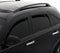 AVS 07-08 Honda Fit Ventvisor Low Profile Deflectors 6pc - Black