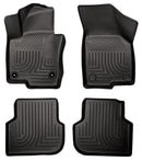 Husky Liners 2011 Volkswagen Jetta (Sedan) WeatherBeater Combo Black Floor Liners