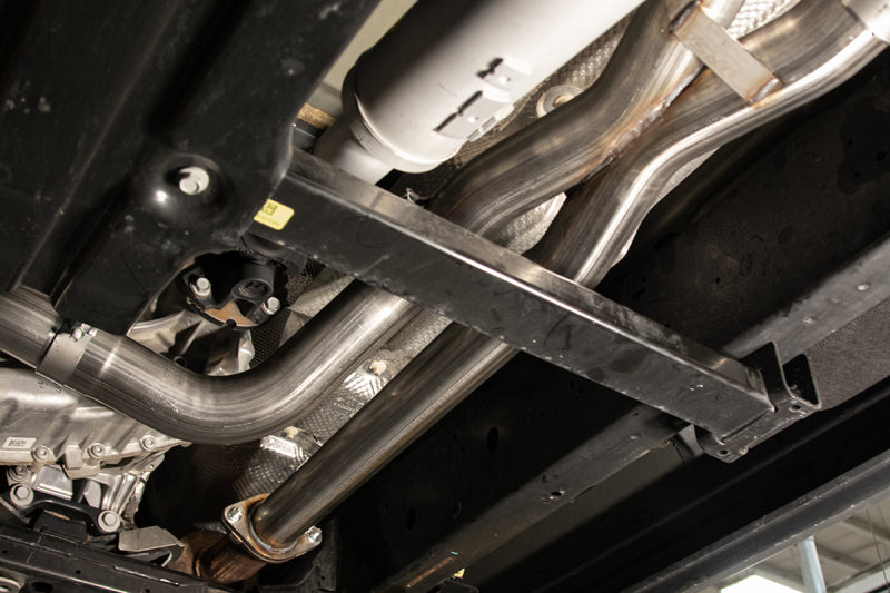 Corsa 21-22 Dodge Ram TRX Crew Cab Xtreme Catback Exhaust Dual Rear Satin Tip