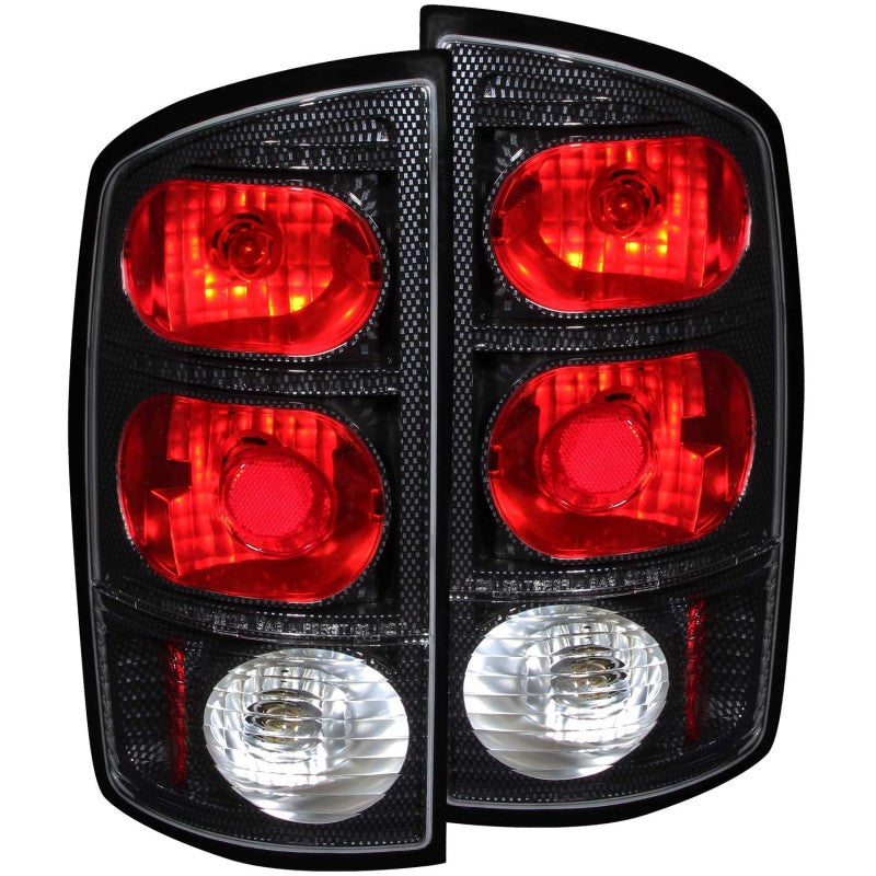 ANZO 2002-2005 Dodge Ram 1500 Taillights Carbon
