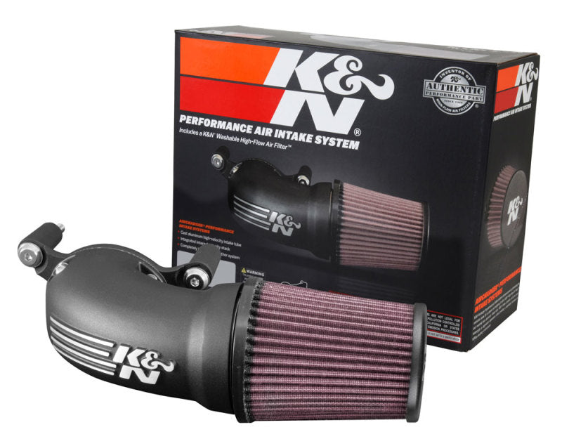 K&N 08-17 Harley Davidson Touring Models Performance Air Intake System