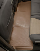 Husky Liners 99-07 Ford F-250-F-550 Super Duty Crew Cab Classic Style 2nd Row Black Floor Liners