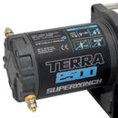 Superwinch 2500 LBS 12V DC 3/16in x 40ft Steel Rope Terra 2500 Winch - Gray Wrinkle