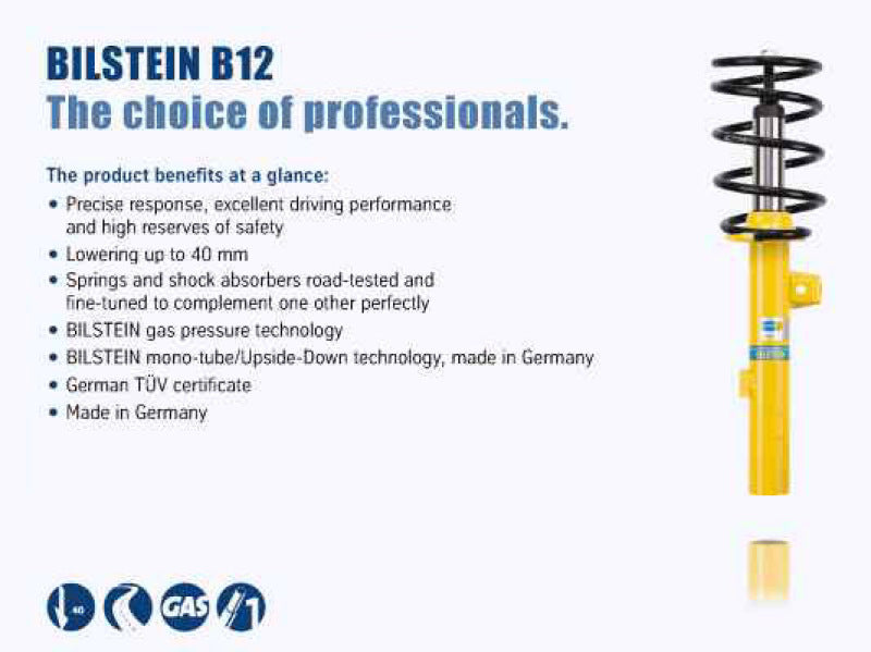 Bilstein B12 2013 BMW X5 xDrive35i Front and Rear Suspension Kit