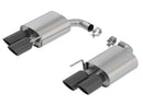 Borla 18-19 Ford Mustang GT 5.0L 2.5in S-Type Exhaust w/o Valves (Rear Section Only) - Black Chrome