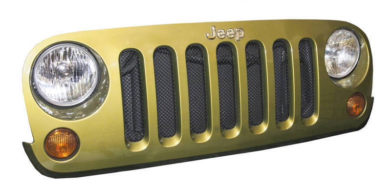 DV8 Offroad 2007-2018 Jeep JK Black Mesh Grille