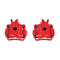 Power Stop 95-04 Toyota Tacoma Front Red Calipers w/Brackets - Pair