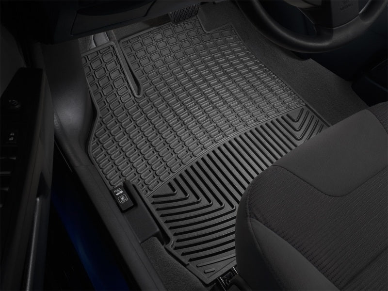 WeatherTech 2015+ Ford F-150 Front Rubber Mats - Black