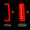 ANZO 2004-2012 Chevrolet Colorado/ GMC Canyon LED Tail Lights w/ Light Bar Black Housing