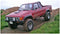 Bushwacker 84-88 Toyota Extend-A-Fender Style Flares 4pc Compatible w/ Domestic Bed - Black