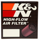 K&N Universal Rubber Filter 4inch FLG / 6inch OD-B / 4-5/8inch OD-T / 12inch H