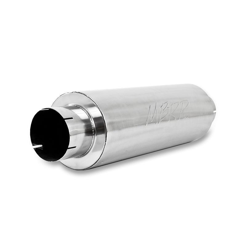 MBRP Universal Quiet Tone Muffler 5in Inlet /Outlet 8in Dia Body 31in Overall