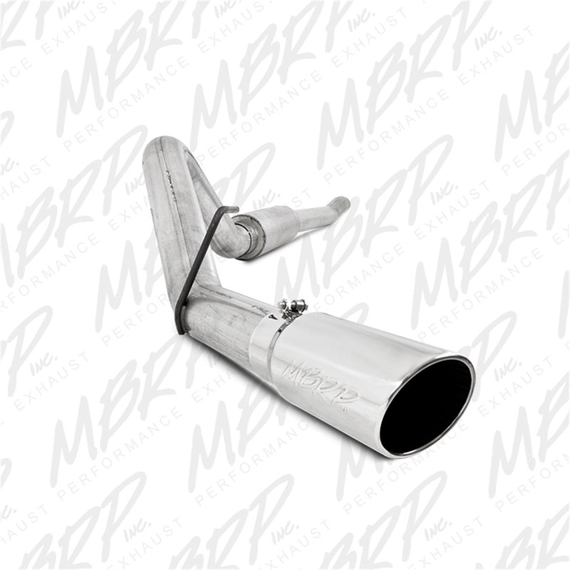 MBRP 11-13 Ford F-250/350/450 6.2L V8 Gas 4in Cat Back Single Side Alum Exhaust System