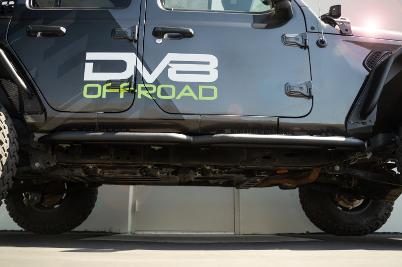 DV8 Offroad 18-23 Jeep Wrangler JL 4 Door Body/Pinch Weld Mounted Step