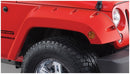 Bushwacker 07-18 Jeep Wrangler Pocket Style Flares 2pc - Black