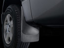 WeatherTech 20-24 Chevrolet Silverado 2500HD/3500HD Rear No Drill Mudflaps - Black