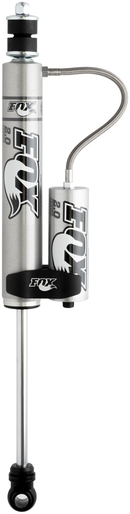 Fox 01-10 Chevy HD 2.0 Perf Series 5.1in. Smooth Body Remote Res. Front Shock / 0-1in. Lift - Alum.