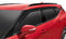 AVS 18-22 Subaru Crosstrek Ventvisor Low Profile Window Deflectors 4pc - Smoke