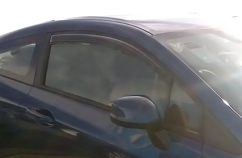 AVS 12-15 Honda Civic Coupe Ventvisor Outside Mount Window Deflectors 2pc - Smoke