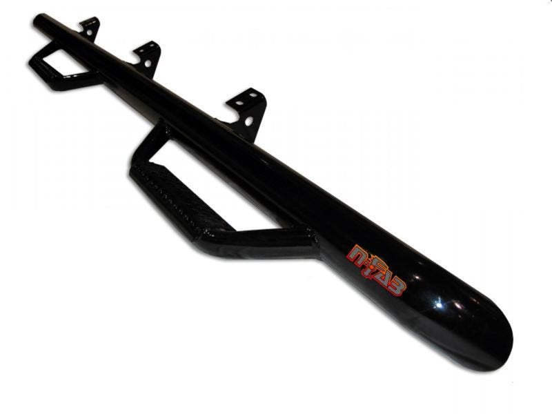 N-Fab Nerf Step 16-17 Toyota Tacoma Double Cab - Gloss Black - Cab Length - 2in