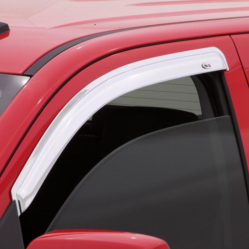 AVS 94-01 Dodge RAM 1500 (Excl. Towing Mirror) Outside Mount Front Window Ventvisor 2pc - Chrome