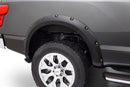 Bushwacker 16-18 Nissan Titan XD Pocket Style Flares 4pc 78.0in Bed - Black