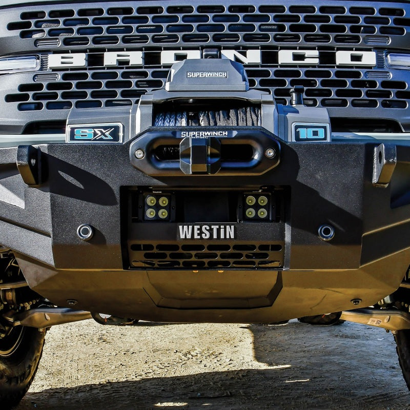 Westin 21-23 Ford Bronco(excl. Bronco Sport) XTS Skid Plate - Textured Black