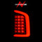 ANZO 2002-2006 Dodge  Ram 1500 LED Tail Lights w/ Light Bar Black Housing Clear Lens