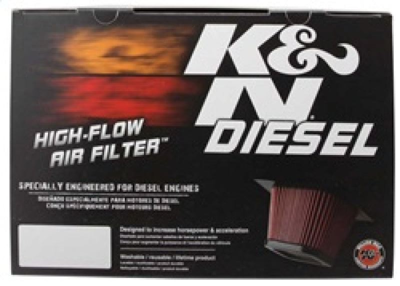 K&N 03-05 Dodge Pick Up 5.9L-L6 Drop In Air Filter