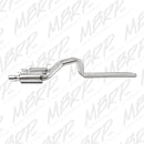 MBRP 05-09 Ford Shelby GT500 / GT Dual Split Rear Street Version 4in Tips T409 Exhaust System