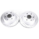 Power Stop 02-06 Cadillac Escalade Rear Evolution Drilled & Slotted Rotors - Pair