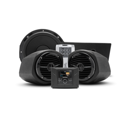 Stereo, front lower speaker, and subwoofer kit for select Polaris GENERAL® models