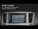 Pioneer DMH-241EX 6 ¼" Digital Media Receiver
