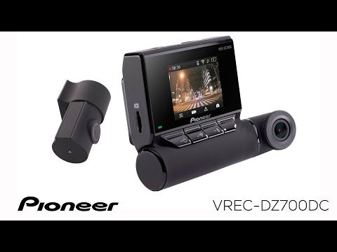 Pioneer VREC-DZ700DC HD Dashcam w/ GPS, Wi-Fi & 2nd HD Camera –  Installations Unlimited
