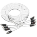 JL Audio XMD-WHTAIC4 4-Channel RCA Cable