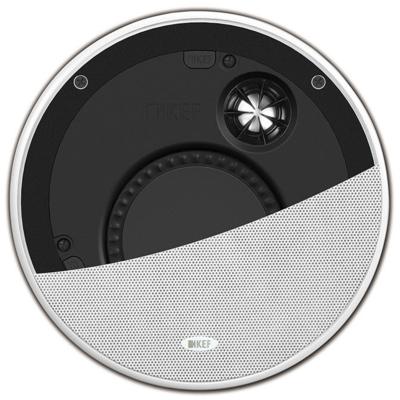 KEF Ci160TR In-Ceiling Speaker, White - Installations Unlimited