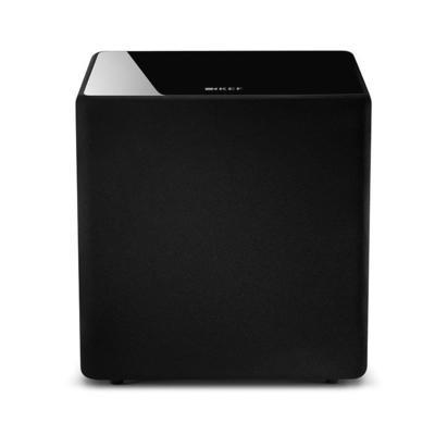 KEF Kube 10b 300-Watt 10" Subwoofer, Piano Black - Installations Unlimited