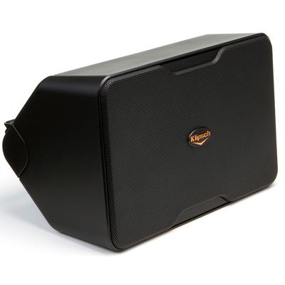 Klipsch CP-6 (B) 75-Watt Indoor/Outdoor Bookshelf Speaker, Black - Installations Unlimited