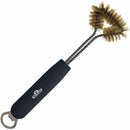 Napoleon Three-Sided Brass Grill Brush with Bottle Opener - Installations Unlimited